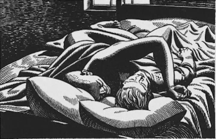 Illustration accompanying the poem Don't Jewish